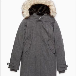 Charcoal TNA Parka Size XL